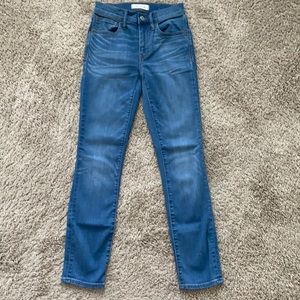 Madewell Roadtripper crop jeans